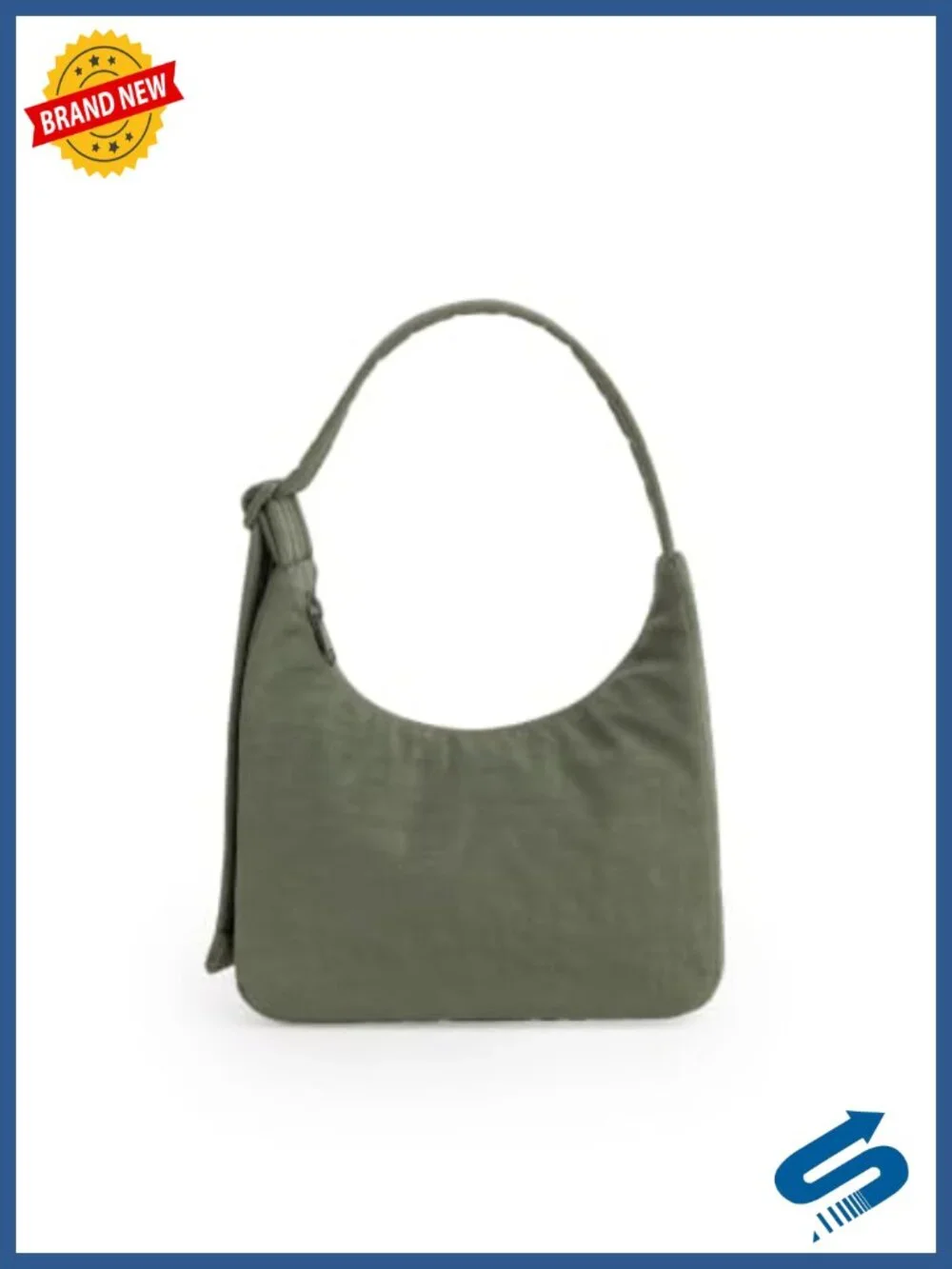 Mini Nylon Shoulder Bag with Adjustable Strap